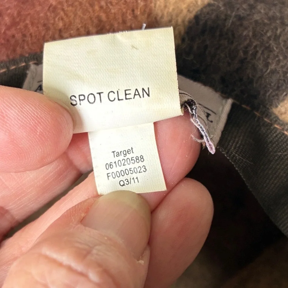 Albertus Swanepoel for Target Patchwork Wool Rabbit Hair Cloche Bucket Hat OS